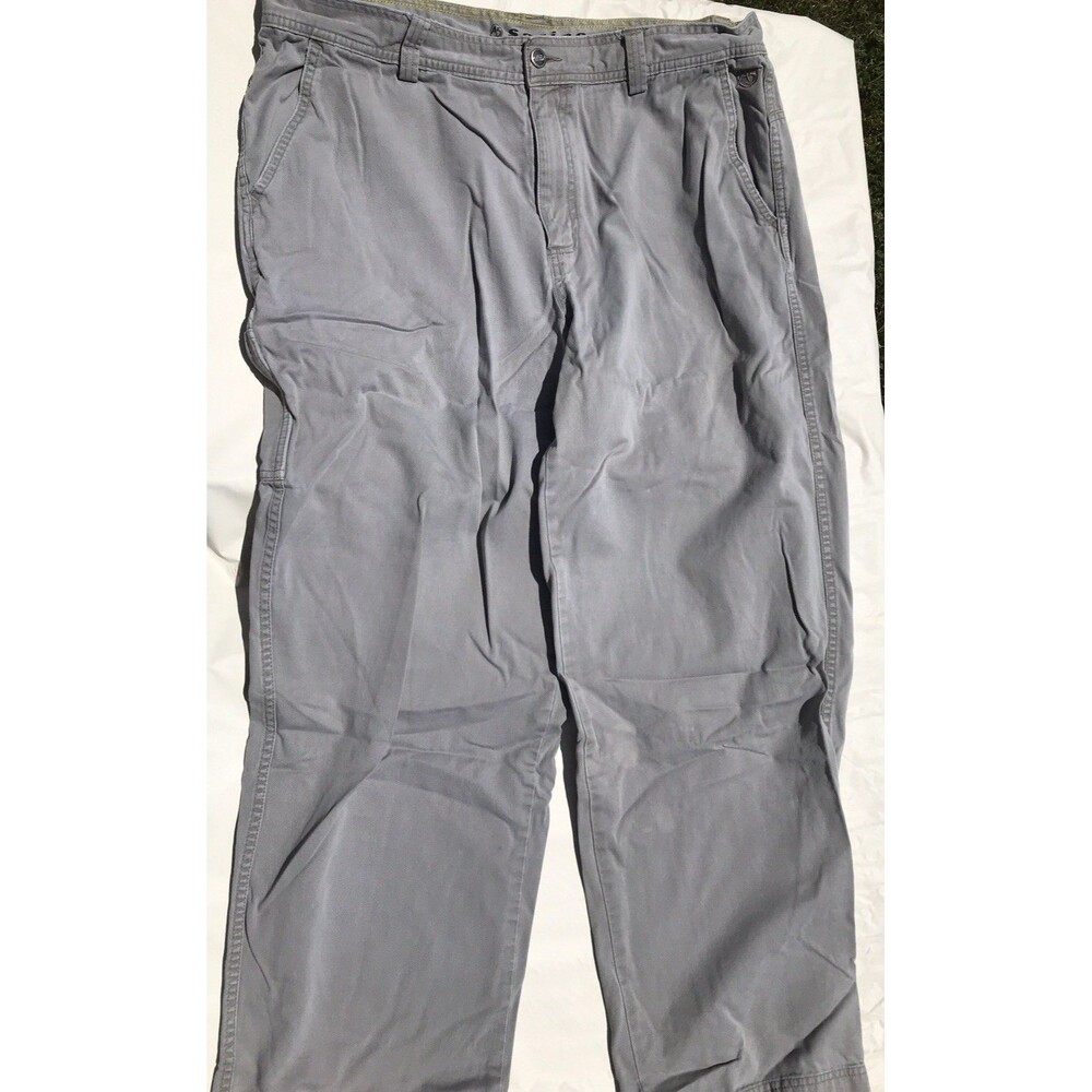The North Face A5 Series Pants Mens 38 Gray Belted Articulated Knees Canvas